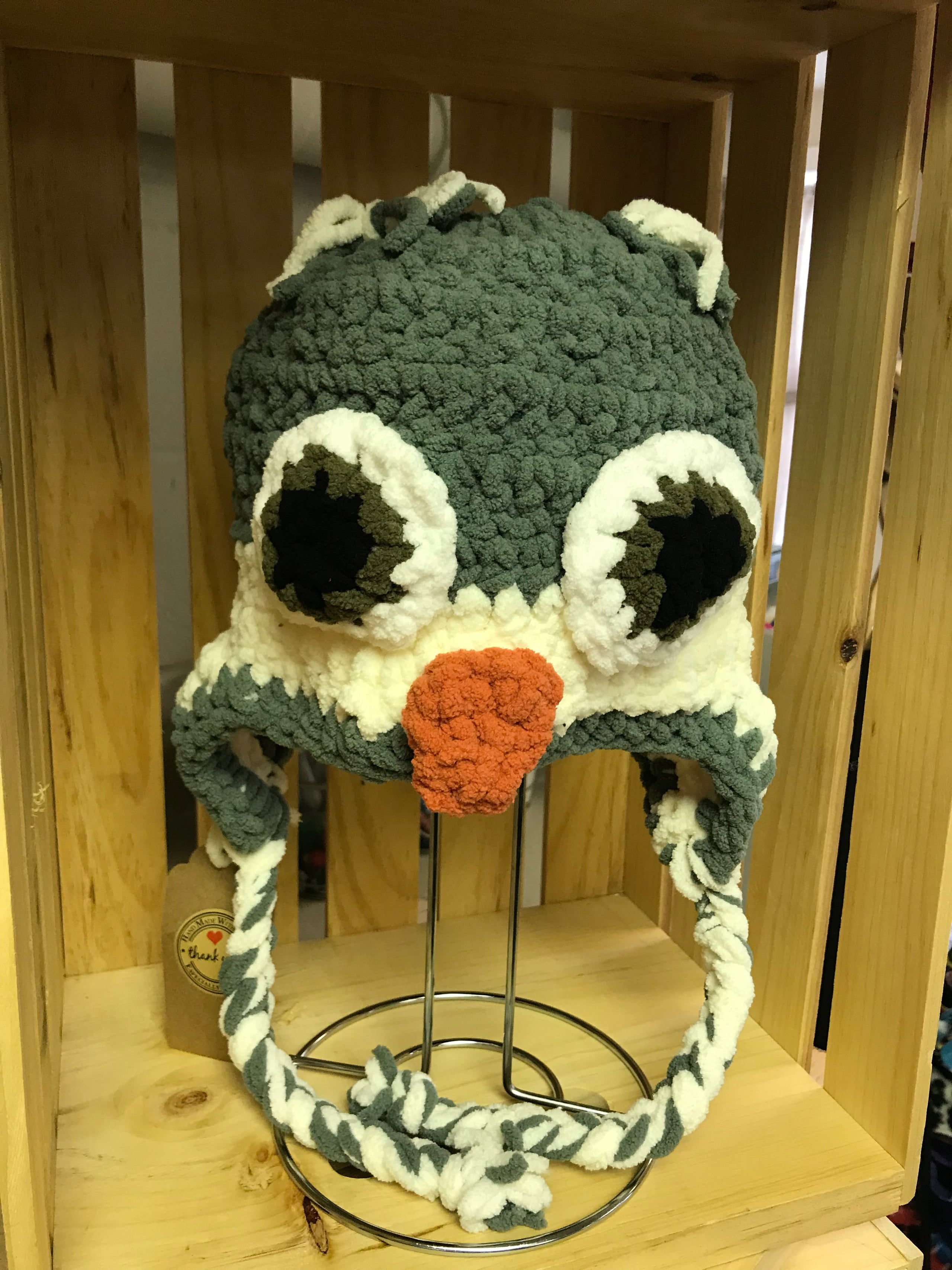 Owl hats for adults sales